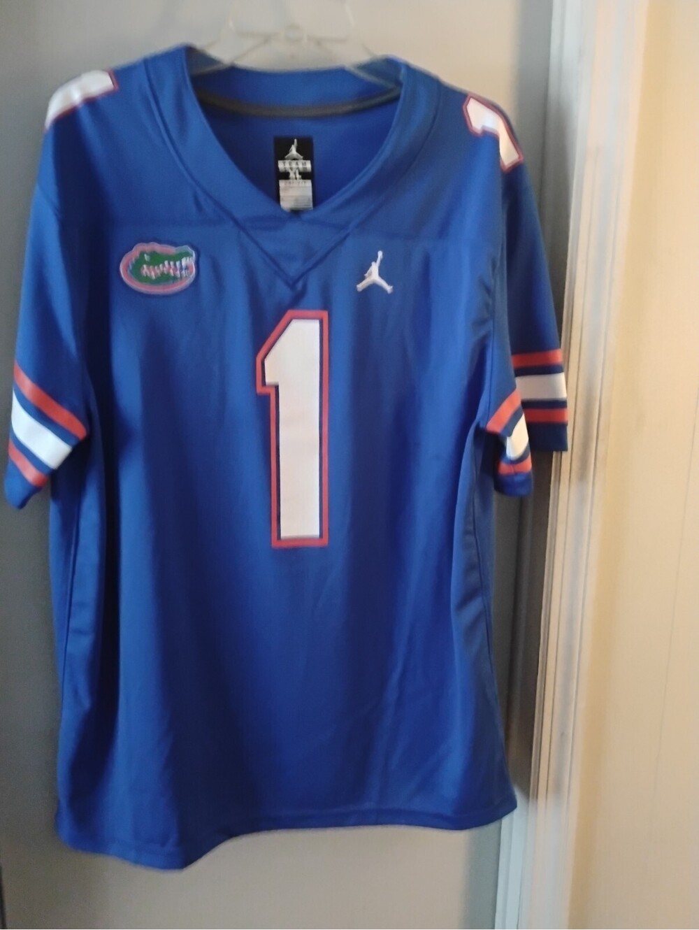 Florida Gators Jordan Blue Football Jersey Size XL